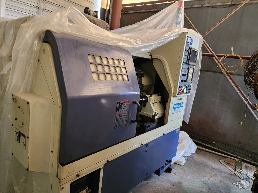화천기계 CNC선반 Hi-eco 10 베드타입 수평CNC 8인치 (자동선반 NC선반 화천기계공업)